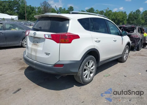 2013 Toyota Rav4 Limited из США, поврежденный, VIN 2T3DFREV3DW024884
